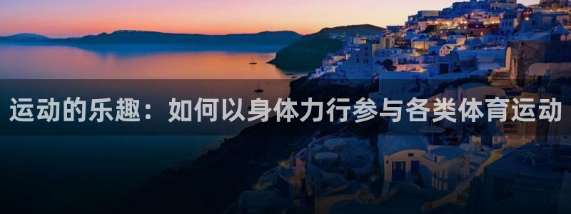 运动的乐趣：如何以身体力行参与各类体育运动